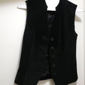 Genuine leather vest by Danier Leather size XS minor signs of wear under armpits